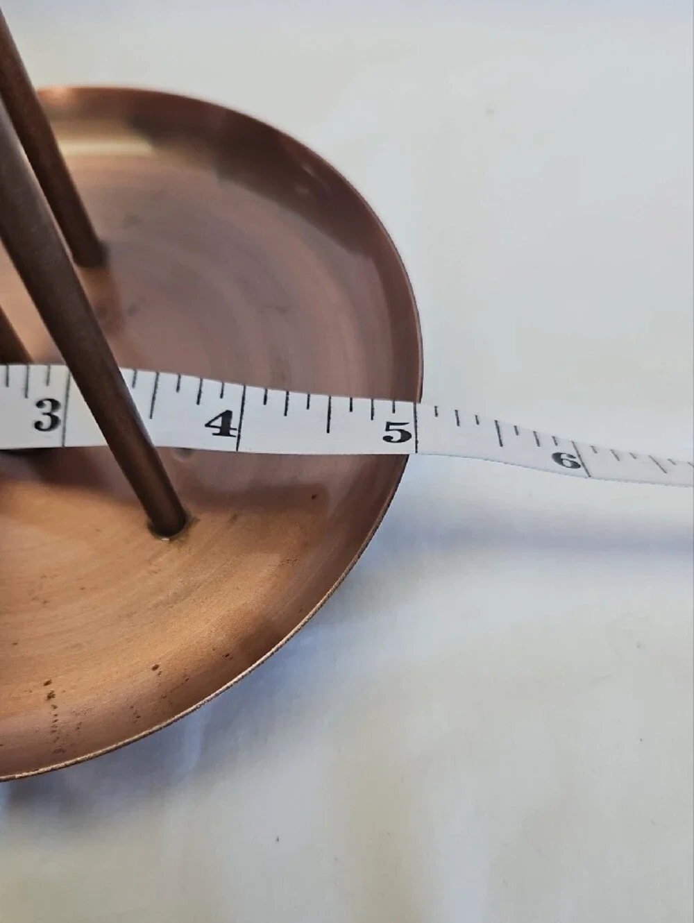Copper Candle Holder - Rustic Copper Finish